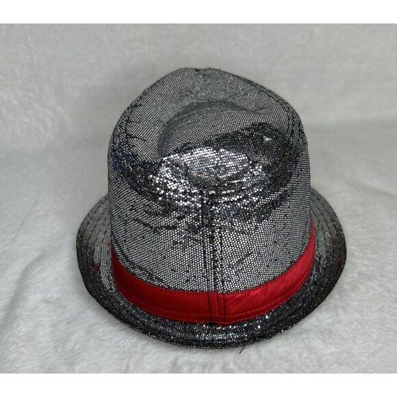 Hello Kitty Fedora Hat One Size Sparkling Red Trim Embroidery Sanrio 2012 - Picture 3 of 8